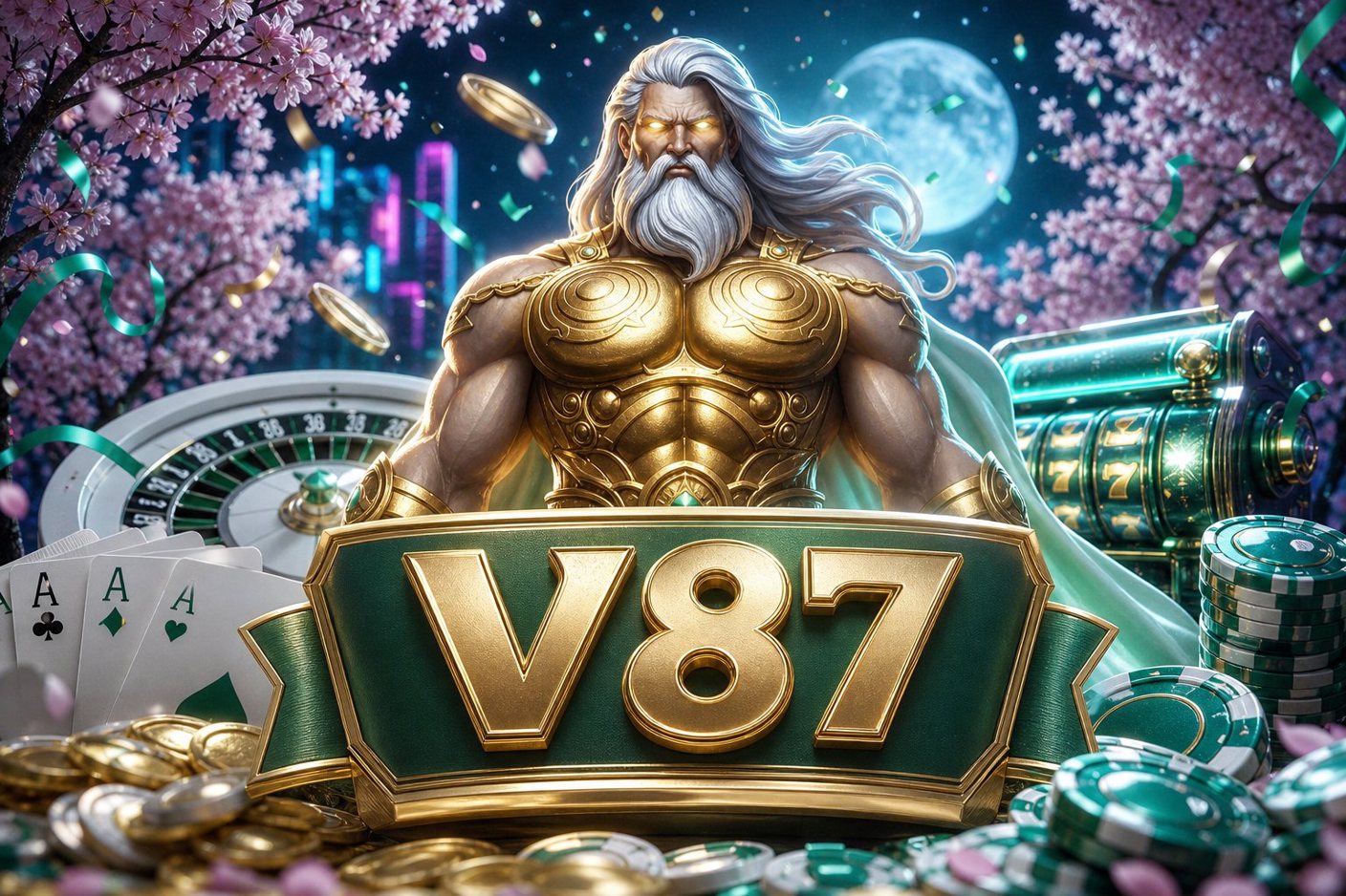 Kartu hadiah dan bonus deposit pertama di V87